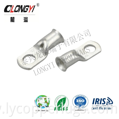 Longyi High Quality Crimp Tube Copper Cable Lug